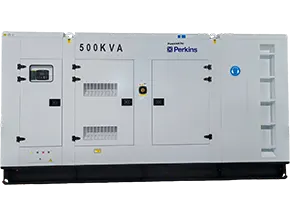 Série de groupes électrogènes diesel équipés de moteur Perkins