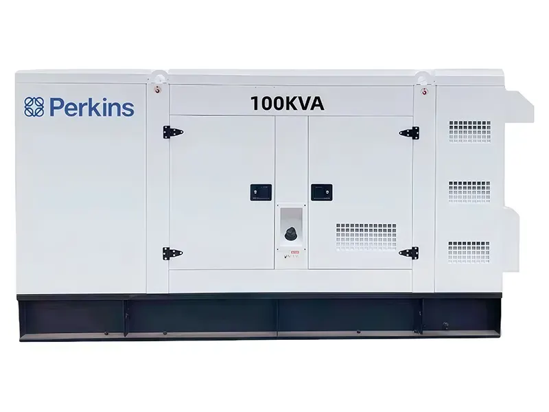 Groupes électrogènes 33–275 kVA avec moteur Perkins fabriqués au Royaume-Uni.