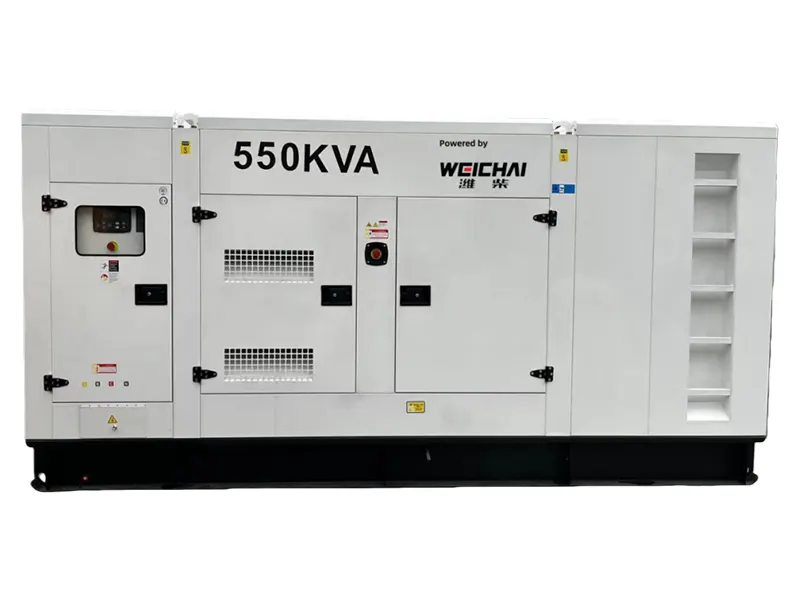 Groupes électrogènes diesel avec moteur Weichai