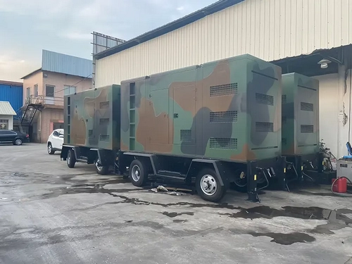 Groupes électrogènes sur remorque